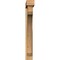 Ekena Millwork Legacy Block Rough Sawn Bracket w/ Offset Brace, Western Red Cedar, 6"W x 36"D x 48"H BKT0604X36X48LEC05RWR - alternate 4